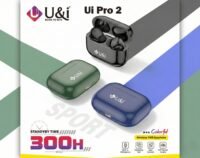 U&i Ui Pro 2 Wireless TWS Earbuds | 300H Standby Time | Hi-Fi Sound | Built-in Mic | Touch Control | Fast Pairing Bluetooth Earphones